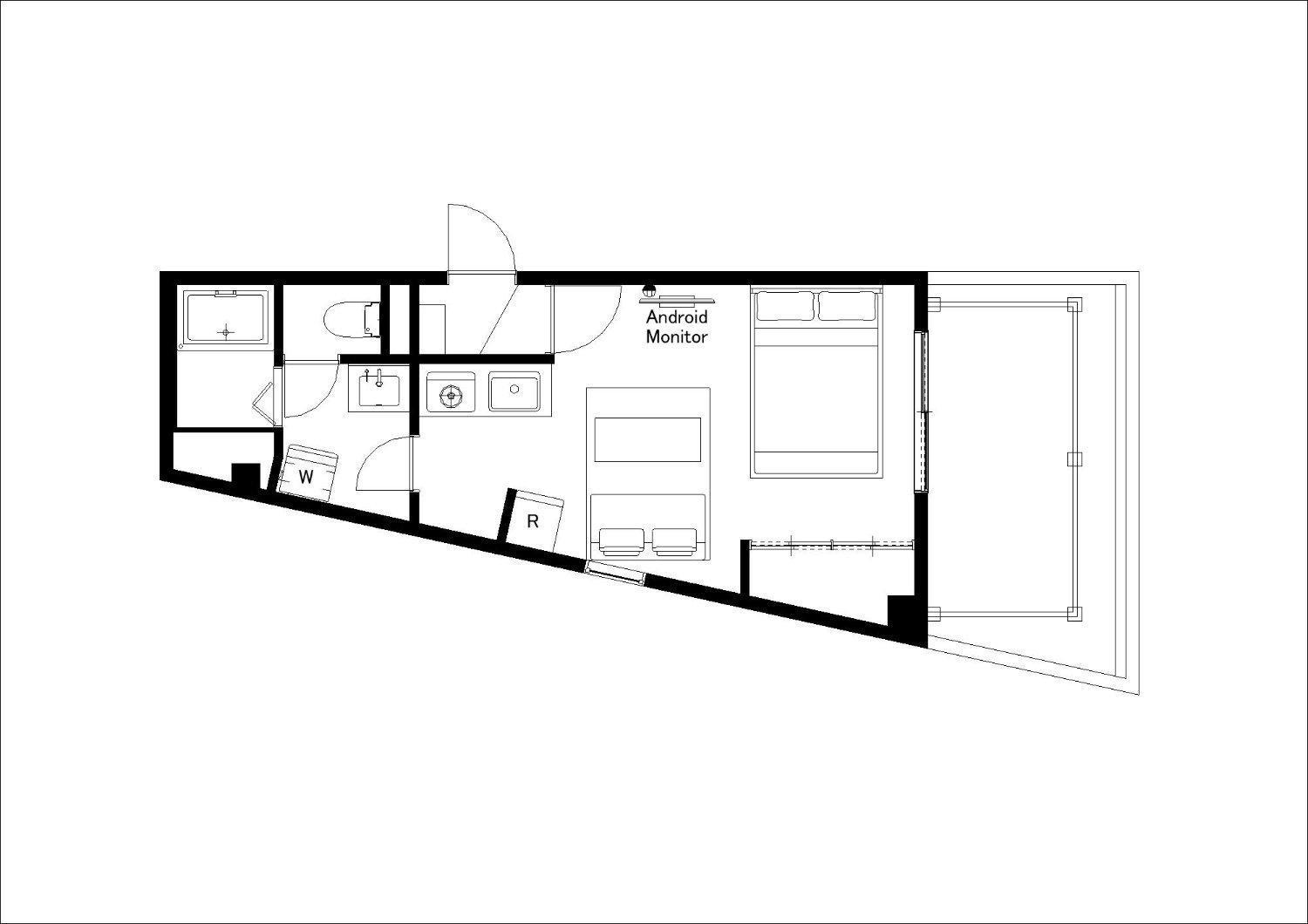 Rufura Fukushima 公寓 大阪